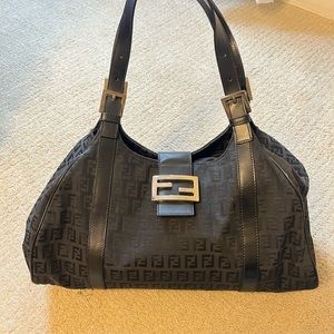Fendi logo handbag